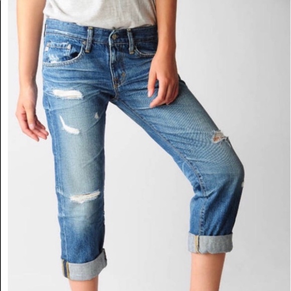 Ag Goldschmied Ex Boyfriend Distressed 